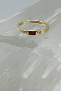 Ruby Diamond Ring