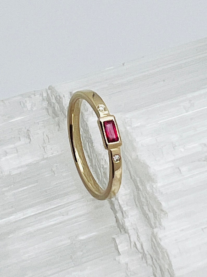 Ruby Diamond Ring