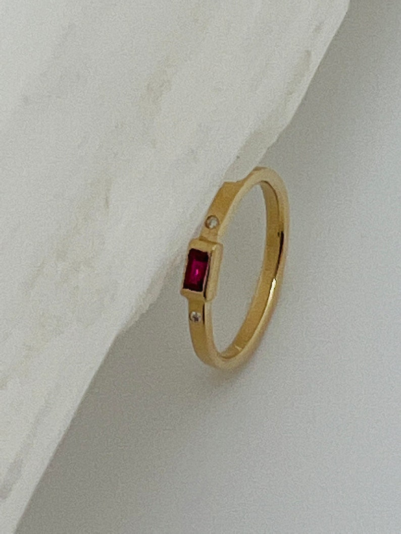 Ruby Diamond Ring