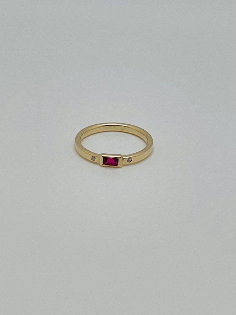Ruby Diamond Ring