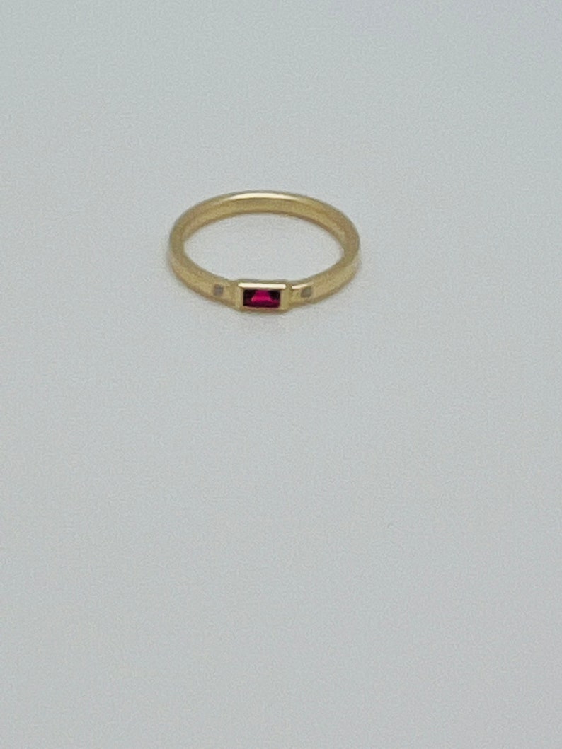Ruby Diamond Ring